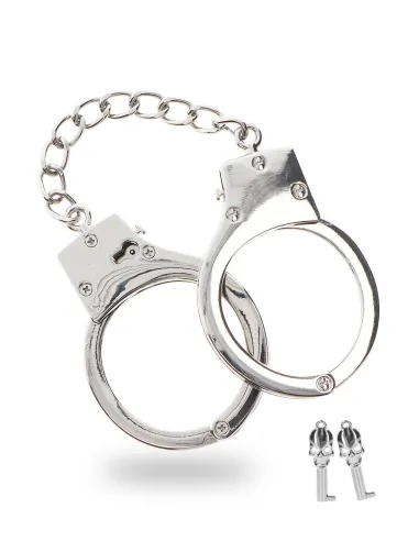 Silver Plated BDSM Handcuffs