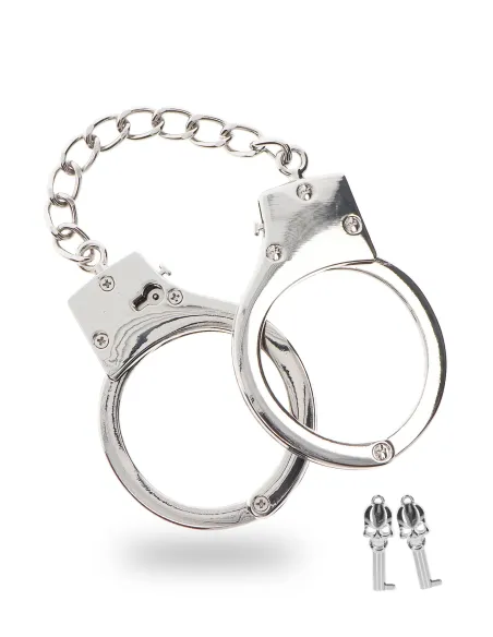 Silver Plated BDSM Handcuffs