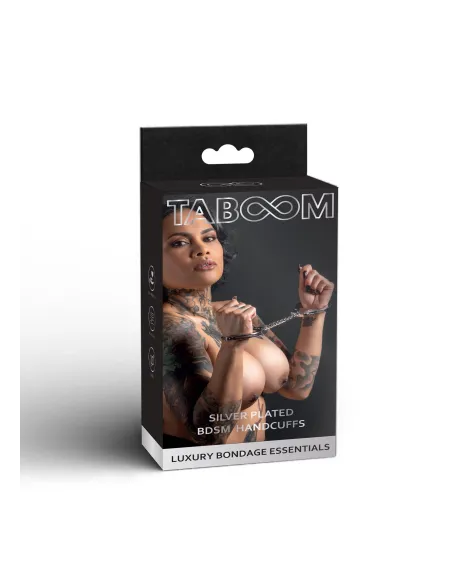 Silver Plated BDSM Handcuffs