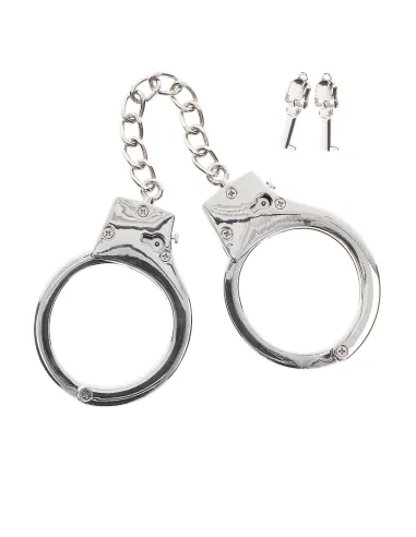 Silver Plated BDSM Handcuffs