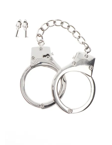 Silver Plated BDSM Handcuffs