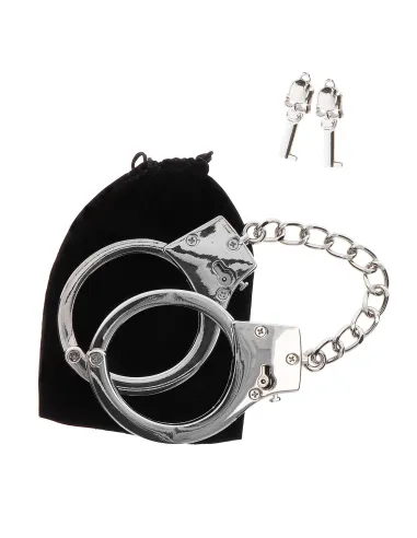 Silver Plated BDSM Handcuffs
