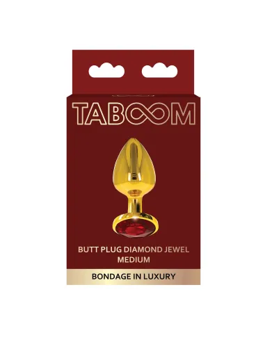 Butt Plug With Diamond Jewel M
