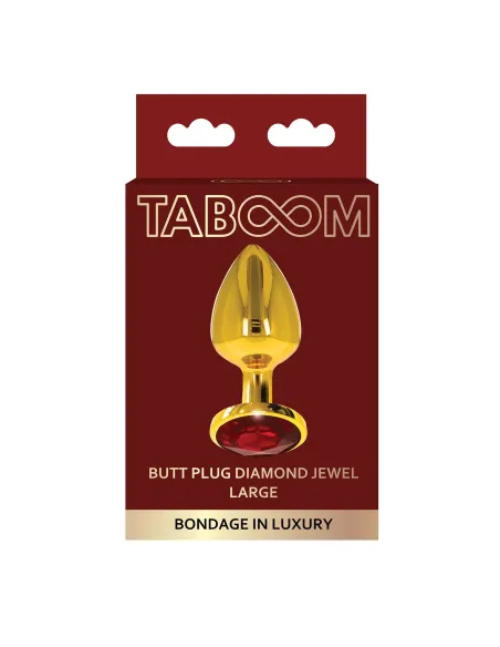 Butt Plug With Diamond Jewel L