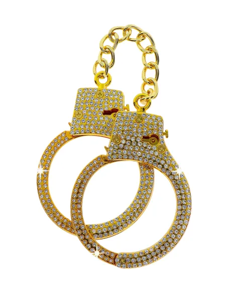 Diamond Wrist Cuffs Gold