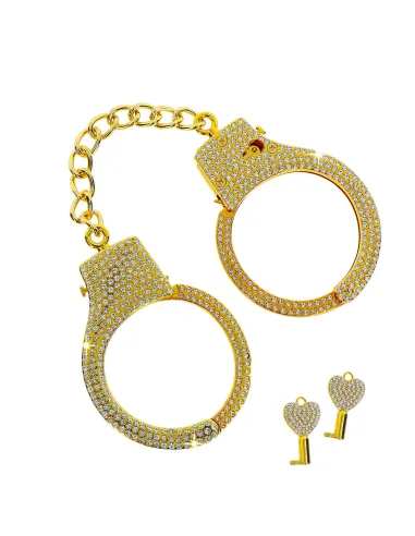 Diamond Wrist Cuffs Gold