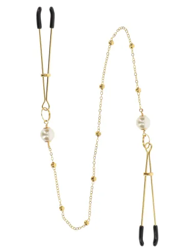 Tweezers Pearl & Deluxe Chain