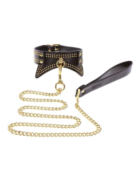 Studded Collar and Leash