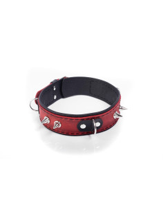 Obroża- Collar Crazy Horse Red, Big