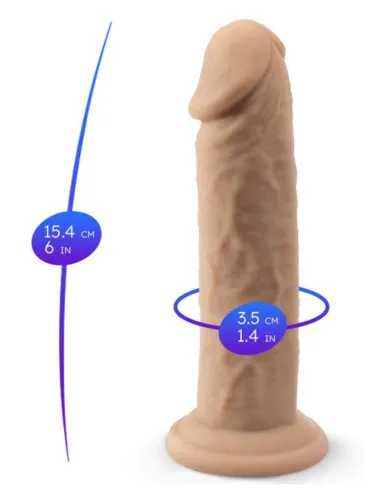 Real Skin Dildo Model 2 (6 inch)