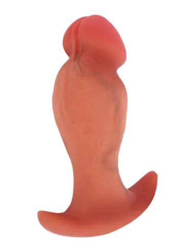 Realistic Buttplug Liquid Silicone 13 cm