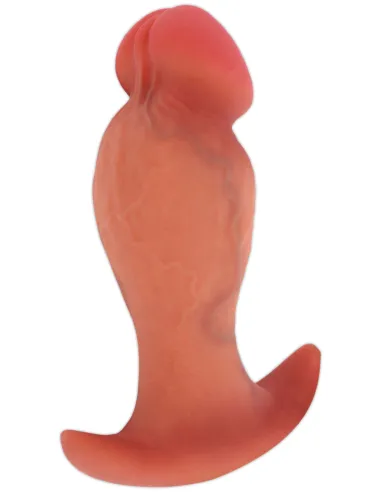 Realistic Buttplug Liquid Silicone 16 cm
