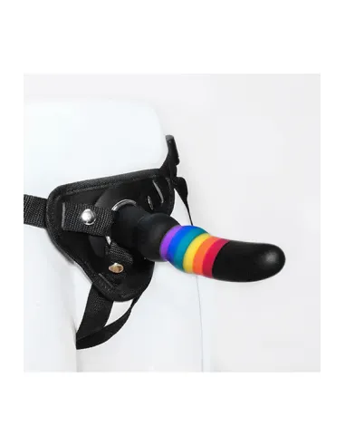 ESSENTIALS STRAP ON SOLID DILDO