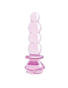 GLAZE GLASS ROSEBUD BEADED  PLUG