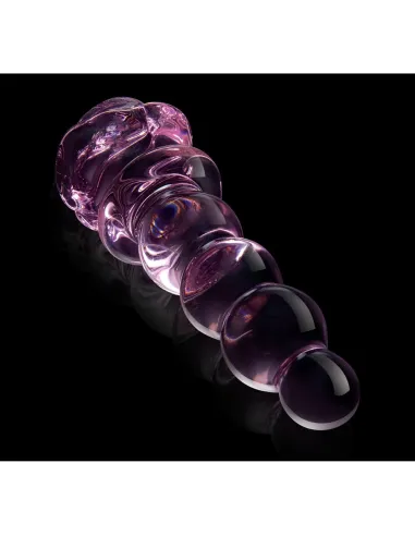 GLAZE GLASS ROSEBUD BEADED  PLUG