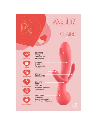AMOUR TRIPLE PLEASURE VIBE CLAIRE