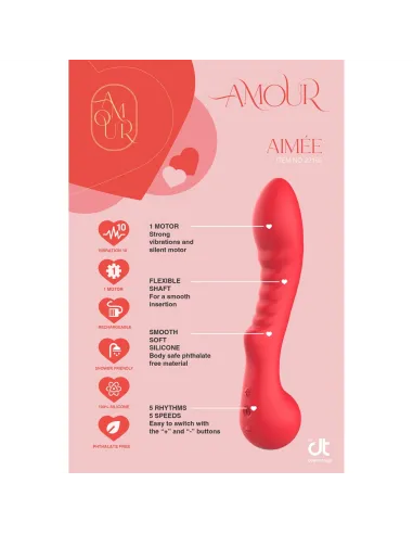 AMOUR FLEXIBLE G-SPOT VIBE AIMEE
