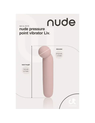 NUDE LIV PRESSURE POINT VIBRATOR - TRAVELSIZE