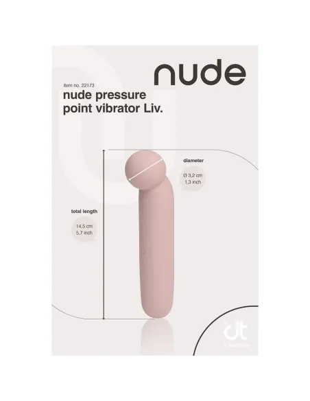 NUDE LIV PRESSURE POINT VIBRATOR - TRAVELSIZE