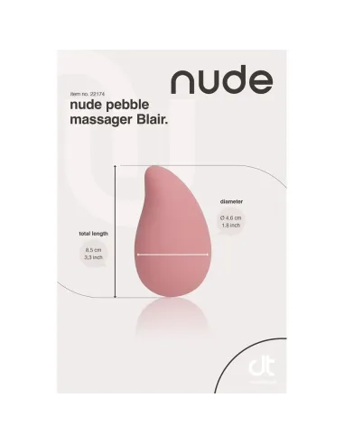 NUDE BLAIR PEBBLE MASSAGER - TRAVELSIZE
