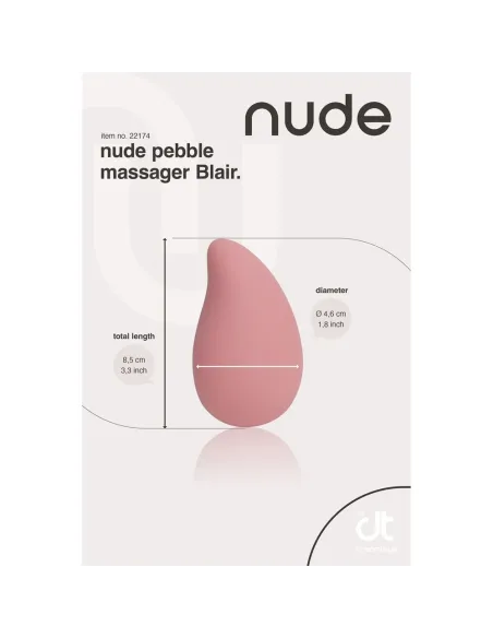 NUDE BLAIR PEBBLE MASSAGER - TRAVELSIZE