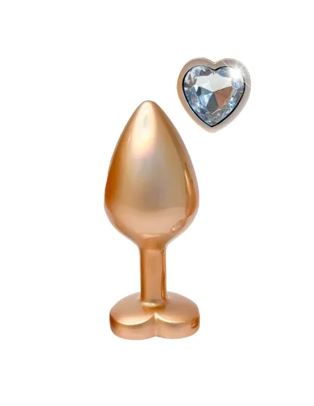 GLEAMING LOVE PEARL GOLD PLUG MEDIUM