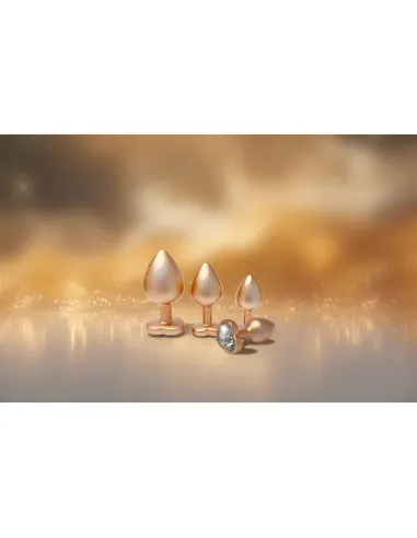 GLEAMING LOVE PEARL GOLD PLUG MEDIUM