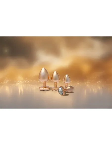 GLEAMING LOVE PEARL GOLD PLUG MEDIUM