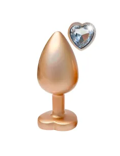 GLEAMING LOVE PEARL GOLD PLUG LARGE 2