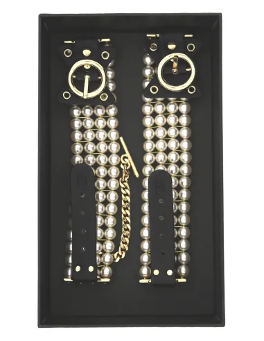 GUILTY PLEASURE BALLROOM PEARL ANKLE CUFFS