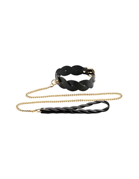 GUILTY PLEASURE LUNAR BRAIDED LEASH AND COLLAR