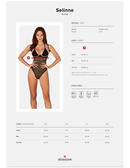 Bielizna-Selinne body XL/2XL
