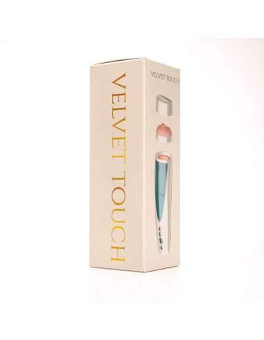 Velvet Touch masturbator z wibracją rotujący plus ruch góra dół wagina cyberskóra ładowany usb biały