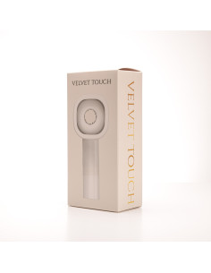 Velvet Touch masturbator posuwisty cyberskóra ładowany usb biały