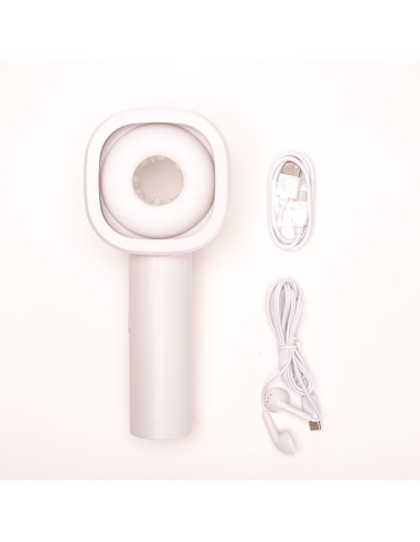 Velvet Touch masturbator posuwisty cyberskóra ładowany usb biały