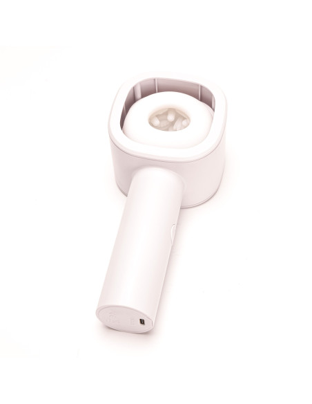 Velvet Touch masturbator posuwisty cyberskóra ładowany usb biały