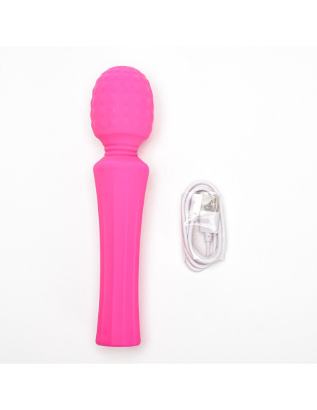Velvet Touch masażer kulowy magiczna różdżka ładowany usb różowy