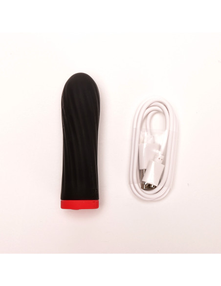 Velvet Touch wibrator mini typ bullet ładowany usb czarny