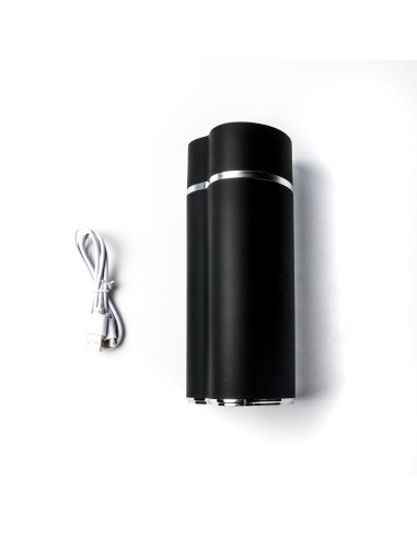 Simple Pleasure masturbator z wibracją wagina cyberskóra ładowany usb  złoty