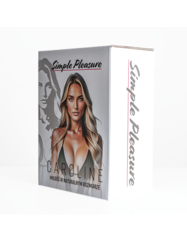 Simple Pleasure lalka dmuchana damska z głową 3d caroline
