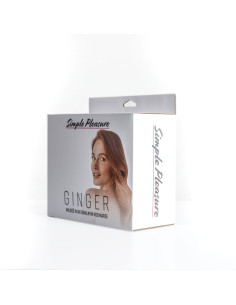 Simple Pleasure lalka dmuchana damska 3d ginger