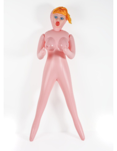 Simple Pleasure lalka dmuchana damska 3d ginger