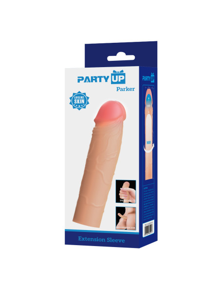 Party Up nakładka cyberskóra kolor cielisty Parker