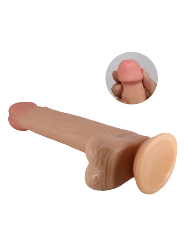 Party Up dildo cyberskóra kolor cielisty 22 cm Tim