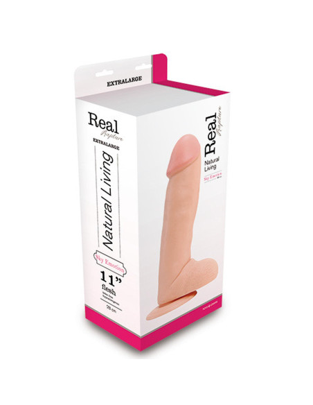 Dildo-FALLO REALISTICO REAL RAPTURE FLESH 11""