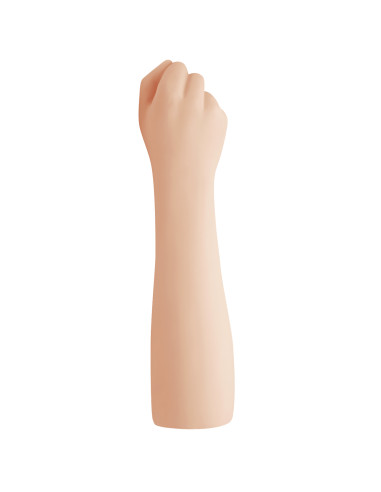 Party Up dildo w kształcie dłoni pięść cyberskóra kolor cielisty Tony