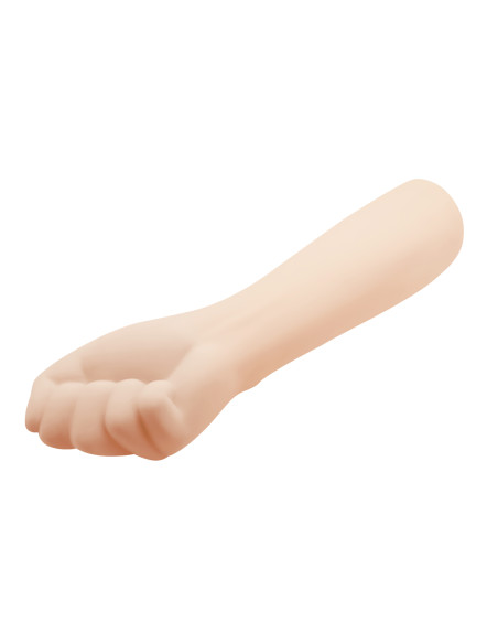 Party Up dildo w kształcie dłoni pięść cyberskóra kolor cielisty Tony