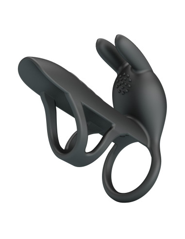 Party Up pierścień wibrujący ładowany usb kolor czarny Mark