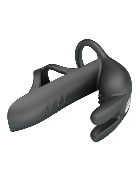 Party Up pierścień wibrujący ładowany usb kolor czarny Mark