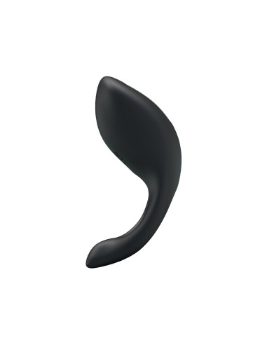 Party Up pierścień erekcyjny wibrujący silikonowy ładowany usb kolor czarny King